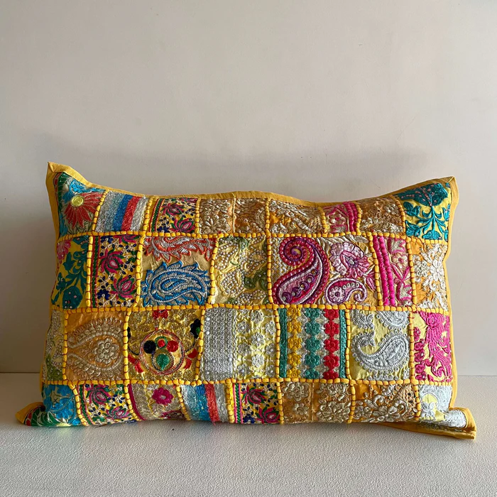 Atrangi_Studio_Patchwork_Pillow_Cover_Yellow_01